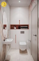 CBMMart-Meuble pour salle de bain et buanderie, meuble d'évier avec machine à laver, vanité de salle de bain de luxe européenne avec rangement