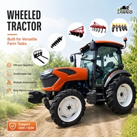 Tractor Agrícola LAWNIO con Servicio Postventa Completo, Salida Hidráulica Única, Fuerte Tracción para Preparación de Terrenos