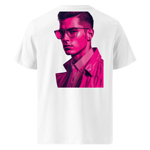 T-Shirt in Jersey di Cotone Biologico - 240G Unisex Maglietta Basic alla Moda - Product Image 4