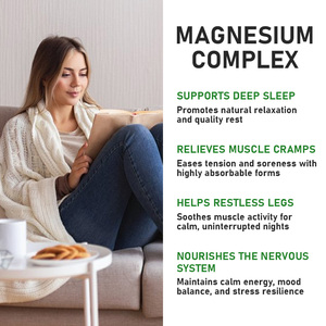 Capsules de complexe de magnésium OEM ODM avec citrate de magnésium pour soutenir la santé osseuse, capsules de glycinate de magnésium - Product Image 4