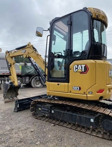 Excavatrice Caterpillar d'occasion de haute qualité, 90% neuve, 3 tonnes, modèle CAT303CR à vendre - Product Image 1