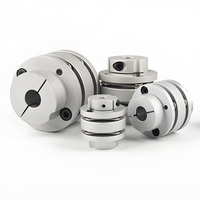 Accouplement flexible à double diaphragme en alliage d'aluminium haute performance, standard, utilisé pour les machines électriques