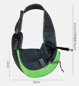 Sac d'extérieur portable Sandwich Mesh respirant et confortable doux chien chat sac à bandoulière bandoulière sac pour animaux de compagnie - Product Image 4