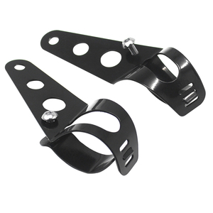 RACEPRO 28 Mét-43 Mét Phổ Fork Ear Chopper Đèn Pha Chủ Điều Chỉnh Fork Núi Đen Xe Máy Đèn Pha Núi Chân Đế - Product Image 6