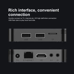 ATV Android 10 Allwinner H313 2.4G /5G Dual Wifi 8K Android thông minh TV hộp điều khiển bằng giọng nói TV kênh thông minh TV hộp - Product Image 5