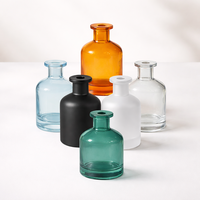 Bouteille diffuseur en verre dépoli unique ambre bleu noir blanc pour parfum et désodorisant de voiture