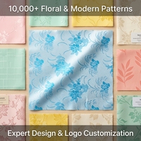 Tissu de matelas jacquard tricoté à motif floral classique, doux et épais, pour literie d'Afrique de l'Est