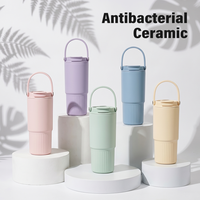 Bouteille d'eau isotherme professionnelle en acier inoxydable de 750 ml, à large ouverture, facile à nettoyer, à double paroi, récipient thermique