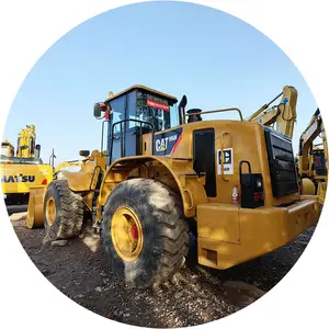 Low Price Used Cat 966H Wheel Loader with Wood Grapple Clamp Log ForK For Forest Logging