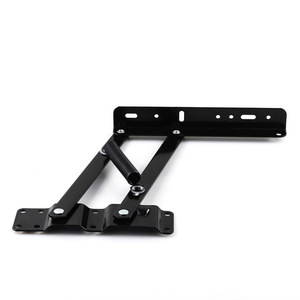 Support à ressort à gaz pour table basse, 240 mm, en fer noir, mécanisme pliant pour bureau d'ordinateur et accessoire de quincaillerie pour table extensible - Product Image 1