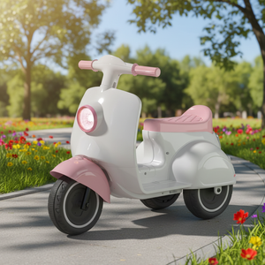 Sepeda Motor Roda Tiga Bertenaga Baterai Isi Ulang untuk Anak Laki-laki dan Perempuan, Mainan Mobil Listrik yang Dapat Dikendarai, Terbuat dari Plastik yang Tahan Lama - Product Image 6