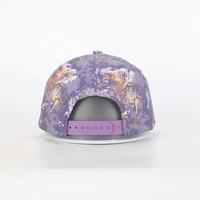 Gorra de Béisbol Personalizada Estilo Vintage Y2K de 6 Paneles con Diseño de Camuflaje de Puntos, Logotipo en Relieve de Goma de Fábrica OEM, Parche Tejido, Hebilla Ajustable y Transpirable