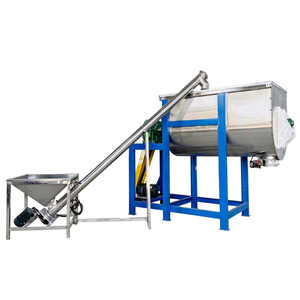 Système de mélange intelligent à engrenages contrôlé par PLC pour le traitement des plastiques, capacité 200L, moteur AC, haute sécurité énergétique - Product Image 1