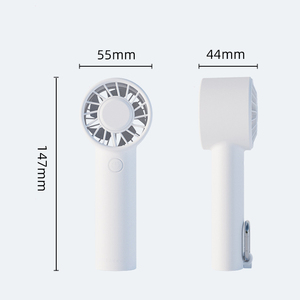 Summer Cooler Portable Handheld Small Fan 1200mAh Four-speed Large Wind Light Portable Handy Fan - Product Image 2