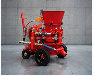 Máquina de Pulverización de Cemento y Hormigón Seco con Motor de Aire y Salida Variable de 3m³/h - Product Image 1