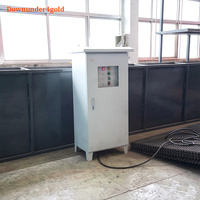 Installation de Lavage d'Or Automatique Modulaire de 200 Tonnes/Heure avec Four de Fusion pour l'Exploitation Minière de Placers en Terre Sèche/Désert