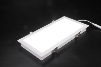 Plafonnier LED encastré personnalisé avec clip à ressort 20W 24W pour bureau commercial