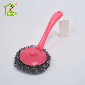 Cepillo de Limpieza Doméstico de Mano para Lavar Platos y Ollas de Cocina con <span class=keywords><strong>Mango</strong></span> Largo - Product Image 4
