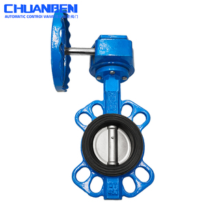 วาล์วผีเสื้อพร้อมคุณสมบัติแคลมป์กังหัน - Product Image 2