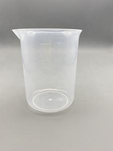 कम कीमत थोक प्रयोगशाला मापने शासक कप प्लास्टिक प्रकार पारदर्शी बीकर - Product Image 2