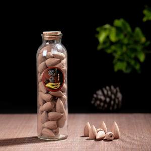 Ywbeyond 60-65 pz bottiglia di vetro color profumo sandalo Agarwood assenzio lavanda fragranza <span class=keywords><strong>cascata</strong></span> riflusso cono <span class=keywords><strong>incenso</strong></span> cono - Product Image 6