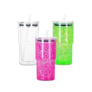 Hot-Selling 18Oz 20Oz Cross-Border Ice-Resistant 18Oz Leak-Proof Car <b>Drinking</b> <b>Straw</b> Tumbler Mug Cup With Direct-<b>Drinking</b> <b>Straw</b> - Product Image 1