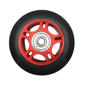 Großhandels preis Hochwertige Inline-Skate-Räder 68mm <span class=keywords><strong>72mm</strong></span> 76mm 80mm 84mm Schwarze Rollschuh-<span class=keywords><strong>Pu</strong></span>-Räder - Product Image 1