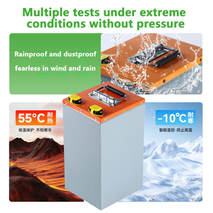 48V 60V 72V 50Ah 100Ah LiFePO4 Akü Paketi, <span class=keywords><strong>3</strong></span> Tekerlekli Elektrikli Triportör E-rikşa Derin Deşarjlı Güçlü Lityum Pil - Product Image 2