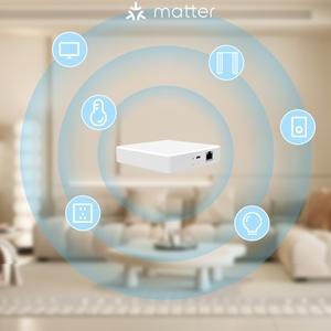<span class=keywords><strong>Passerelle</strong></span> Tuya <span class=keywords><strong>Zigbee</strong></span> Matter Thread pour maison intelligente, compatible <span class=keywords><strong>Zigbee</strong></span> 3.0, Alexa Echo et Google <span class=keywords><strong>Assistant</strong></span> pour hôtel électrique - Product Image 1