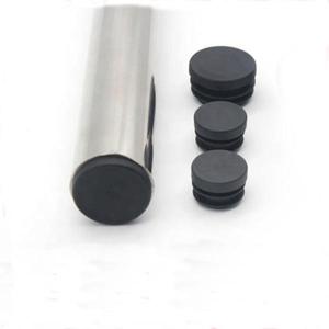 Tapones Redondos de Plástico Negro de 20 mm para Tubos/Tapas Redondas de Plástico para Extremos de Tuberías - Product Image 1