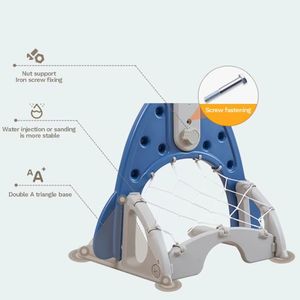 Set Sportivo Multifunzione con Canestro da Basket in Plastica, <span class=keywords><strong>Calcio</strong></span>, Golf e Hockey con Musica - Product Image 5