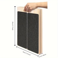 Planche inclinée réglable professionnelle 1 pièce - Planche portable en bois pour étirements des mollets et squats, adaptée aux genoux