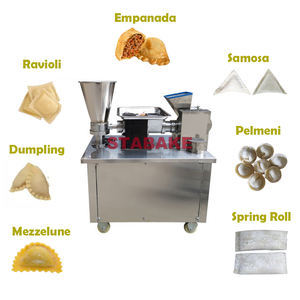 Máquina automática comercial para Hacer bolas de masa hervida Samosa Pelmeni Ravioli Spring Roll & Big Empanada para tiendas de alimentos y restaurantes - Product Image 1