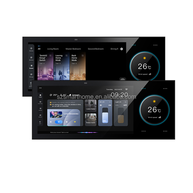 6 Inch Smart Touch Control Panel with IPS Display WiFi and Zigbee Switch Compatible Smart Life Theater Systems Hub