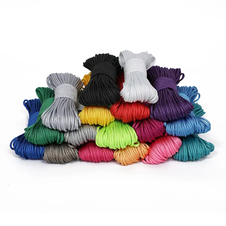 Più di 300 Colori Di Sopravvivenza di Paracord 550 Nylon Paracord corda Parachute Cord 7 Strand TypeIII Corda