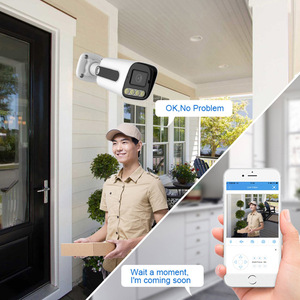 Venta caliente 1080P AHD impermeable al aire libre CCTV cámara de monitoreo sistema DVR de 8 canales gran angular Audio bidireccional tarjeta SD datos - Product Image 5