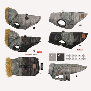 제조업체 도매 맞춤 로고 애완 동물 액세서리 개 겨울 옷 - Product Image 2