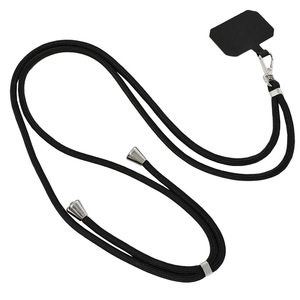 <b>Polyester</b> <b>Lanyard</b> 5Mm Adjustable Braided Rope Neck Strap Phone Case Patch With Snap Hook Crossbody Use - Product Image 5