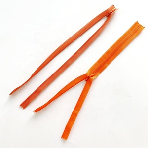 Vente en gros d'usine, haute qualité, 60 cm SBS3 #   Fermeture éclair invisible en nylon multicolore à extrémité fermée, autobloquante, accessoires vestimentaires - Product Image 1