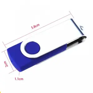 Hot selling Cheap USB 2.0 Custom Logo Wholesale USB Promotional Gifts Swivel USB Sticks 2 gb 4 gb 16 gb