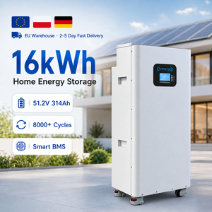 แบตเตอรี่ลิเธียม314ah 51.2V 16kwh Lifepo4แบตเตอรี่ Lifepo4 48V สำหรับเก็บพลังงานแสงอาทิตย์ที่บ้าน - Product Image 1