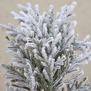 Petit bonsaï de pin blanc et vert en plastique de Hunan Zhangjiajie Fuyuan, 50 cm de haut, plante en pot simulée pour la Saint-Valentin et Halloween - Product Image 3
