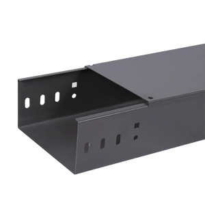 Powder Coating Anti-Rust Morden <b>Black</b> Metal Steel <b>Cable</b> <b>Trunking</b> <b>Cable</b> Protector <b>Cable</b> Tray Under-Desk PVC <b>Cable</b> Management Rack - Product Image 3