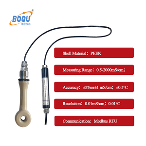 Sensor TDS Digital RS485 de Alta Calidad para Biofarmacéutica IECS-DNPA, para NaOH, <span class=keywords><strong>H2SO4</strong></span>, KOH, HF, PEEK, para Altas Temperaturas - Product Image 2