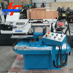 Scie à ruban <span class=keywords><strong>manuelle</strong></span> pour coupes angulaires G4025B, étau <span class=keywords><strong>de</strong></span> coupe angulaire, régulation <span class=keywords><strong>de</strong></span> <span class=keywords><strong>vitesse</strong></span> progressive, 0 à 60 degrés - Product Image 3