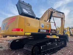 Excavadora SANY SY215C Usada, 21T, 20 Toneladas, Certificación CE, Motor Isuzu, Bomba de Diseño Duradero, Stock de Segunda Mano - Product Image 2