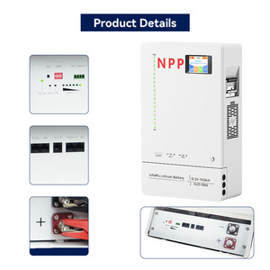 ระบบแบตเตอรี่สำรองไฟบ้านแบบไฮบริดกริดสปลิตโซลาร์เซลล์ 51.2V 5-15kWh แบบติดผนัง พร้อมระบบ CAN - Product Image 6