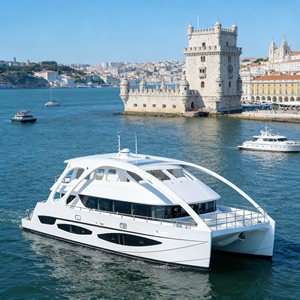 Maison flottante de luxe confortable, yacht de luxe, bateau de luxe pour les voyages - Product Image 2