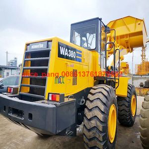 Cargadora de Ruedas Komatsu WA380 Usada, Capacidad de Carga Nominal de 5 Toneladas, Potencia de 143 kW, para Minería, Canteras y Construcción - Product Image 4