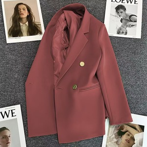 Blazer de Mujer a la Moda Primavera/Otoño 2025, Estilo Urbano, Cintura Ajustada, Estilo Británico, Elegante para el Principio del Otoño - Product Image 2